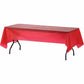 Genuine Joe Plastic Rectangular Table Covers - 10326