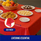 Genuine Joe Plastic Rectangular Table Covers - 10326