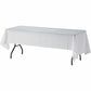 Genuine Joe Plastic Rectangular Table Covers - 10328