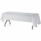 Genuine Joe Plastic Rectangular Table Covers - 10328