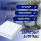Genuine Joe Plastic Rectangular Table Covers - 10328