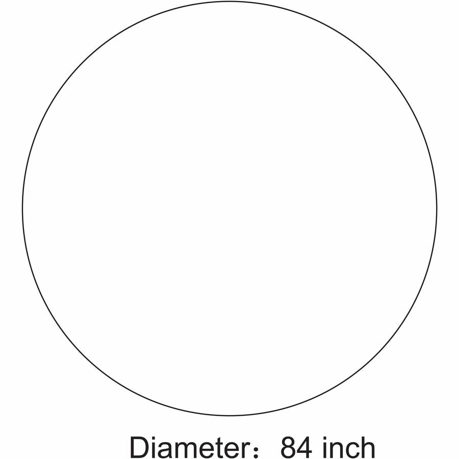 Genuine Joe Plastic Round Tablecovers - 10330