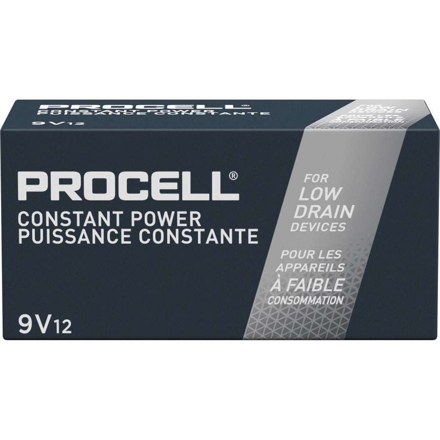 Duracell Procell Alkaline 9V Battery - PC1604 - 12/Box - PC1604BKD