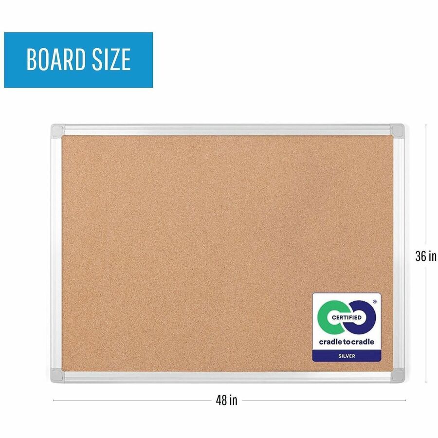 MasterVision Earth Series Recycled Cork Boards - CA051790