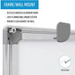 MasterVision Earth Silver Easy-Clean Dry-erase Board - MA0500790