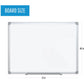 MasterVision Earth Silver Easy-Clean Dry-erase Board - MA2700790