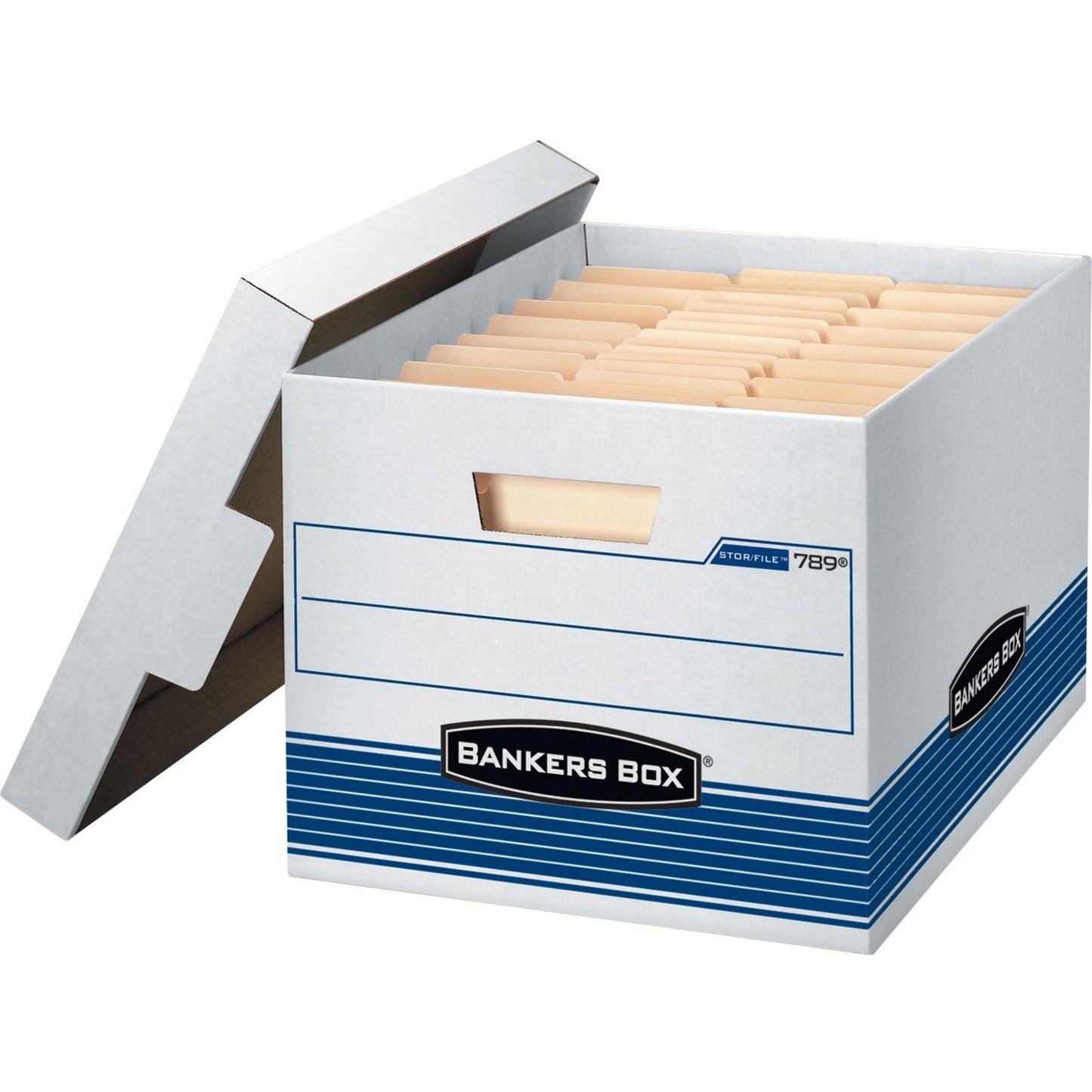 Bankers Box Quick/Stor Storage Boxes 12" x 15-1/4" x 10-1/4" 3/pkg