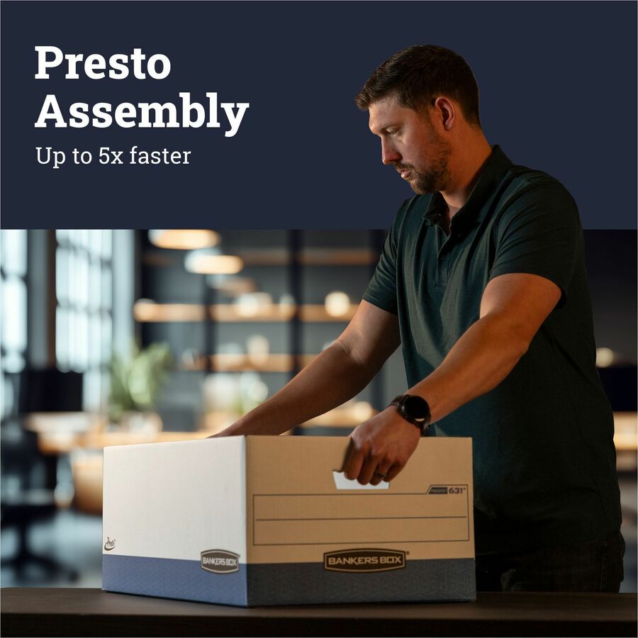 Bankers Box Presto File Storage Box - FEL0063101