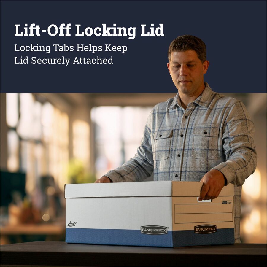Bankers Box Presto File Storage Box - FEL0063101