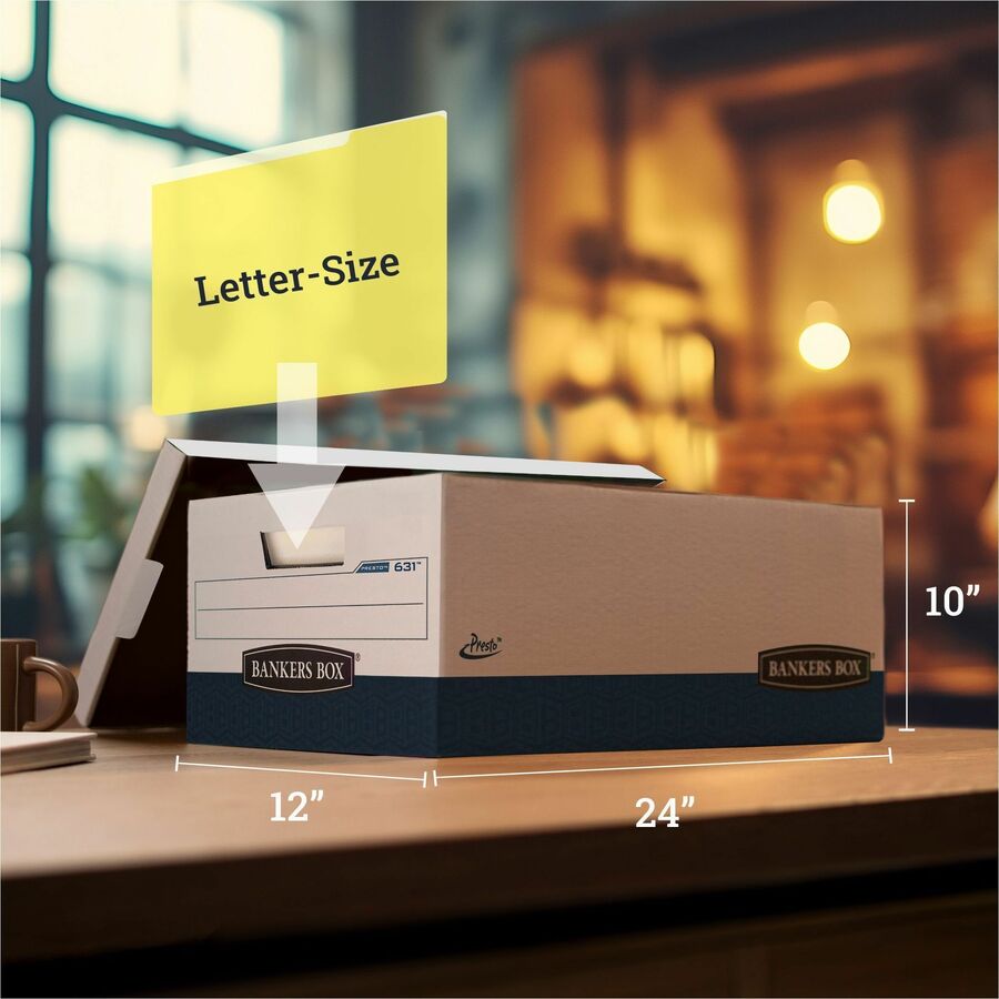 Bankers Box Presto File Storage Box - FEL0063101