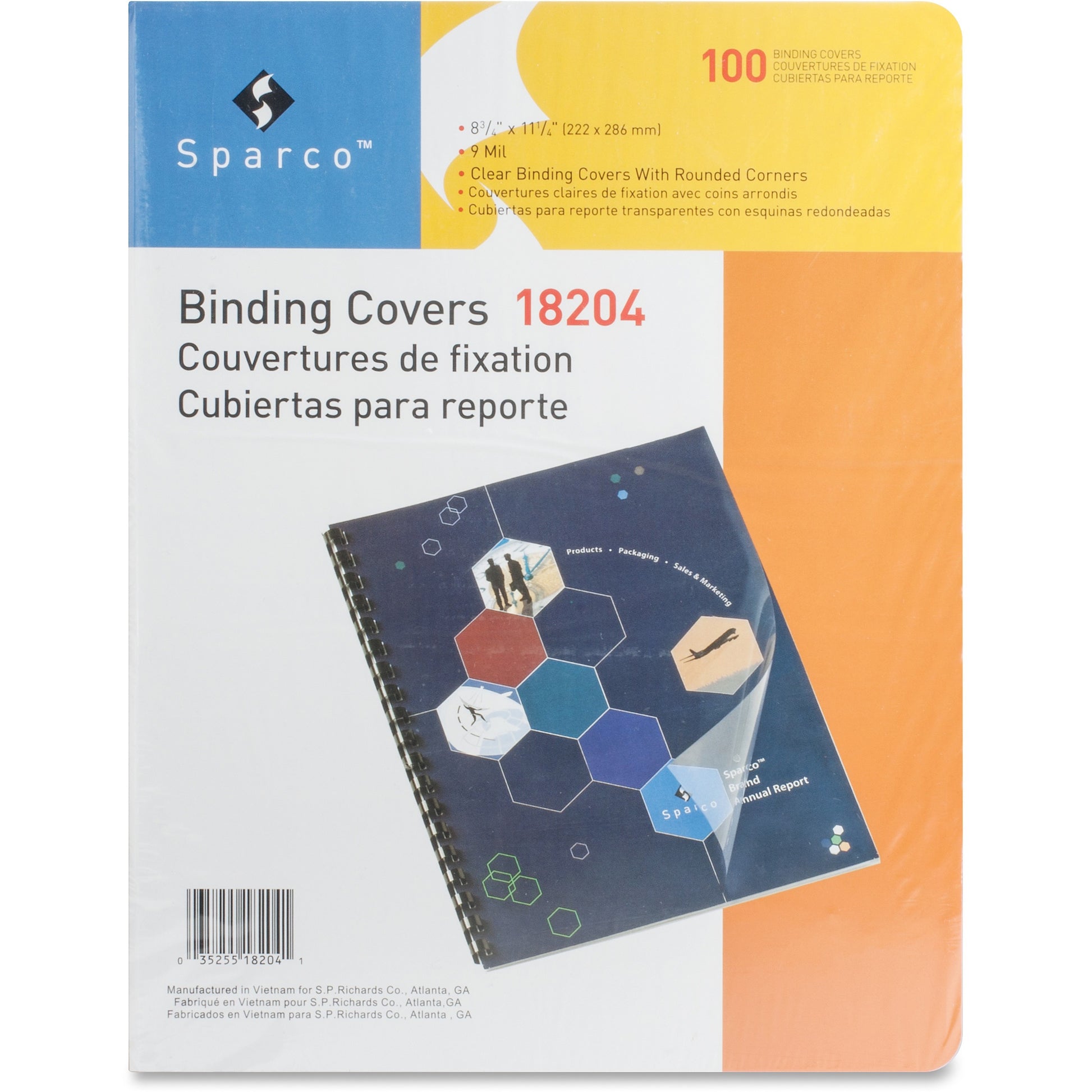 Sparco ClearView 18204 Presentation Cover