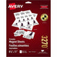 Avery Magnet Sheets 11" x 8-1/2" , for Inkjet Printers