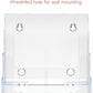 Deflecto Multi-Compartment DocuHolder - 77441