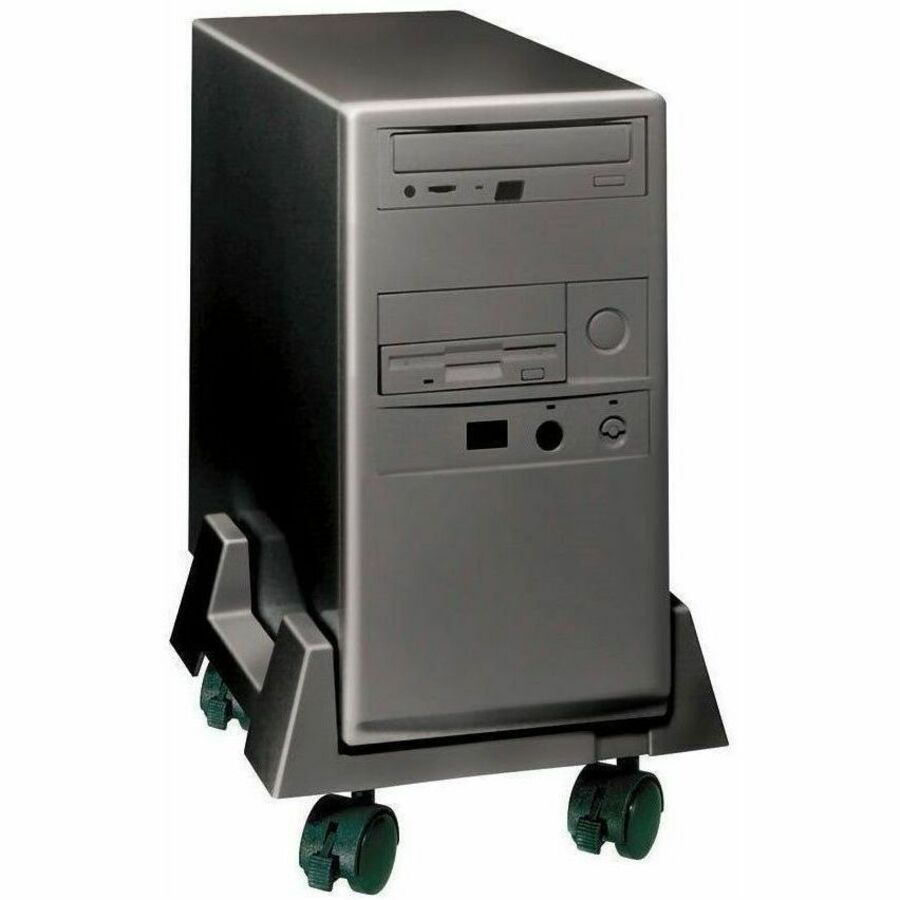 DAC&reg; MP-63-BLK Mobile CPU Tower Stand with wheels, Black - 02150