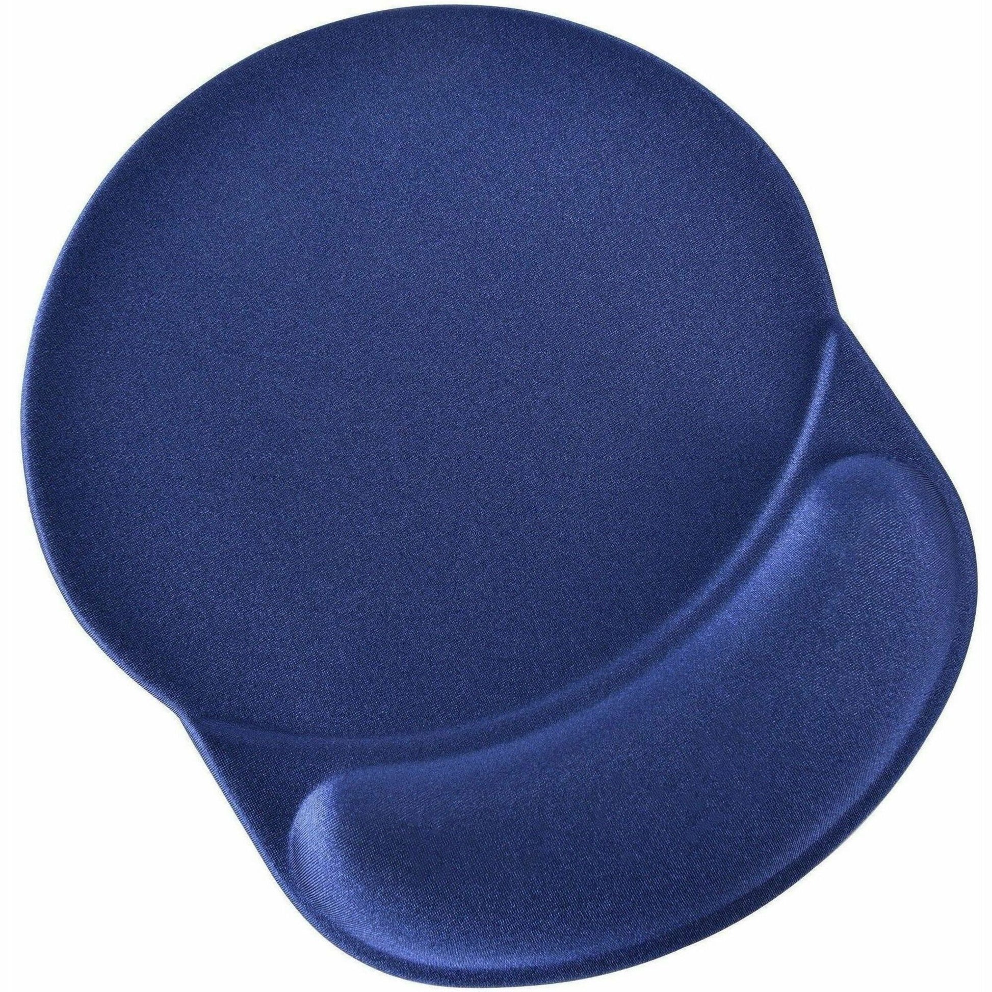 DAC&reg; MP-123 Super-Gel "Racetrack" Mouse Pad with Palm Support, Blue