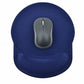 DAC&reg; MP-123 Super-Gel "Racetrack" Mouse Pad with Palm Support, Blue - 02121