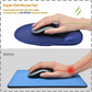 DAC&reg; MP-123 Super-Gel "Racetrack" Mouse Pad with Palm Support, Blue - 02121