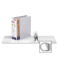 QuickFit Heavy-Duty View Binder, 3-Ring D-Ring Binder, White, 4 Inch - 89060