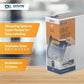 QuickFit View Binder, 3-Ring Binder, Angle D Ring, 4 Inch, White - 8706-00