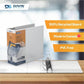 QuickFit View Binder, 3-Ring Binder, Angle D Ring, 4 Inch, White - 8706-00