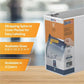 QuickFit View Binder, 3-Ring Binder, Angle D Ring, 5 Inch, White - 8707-00