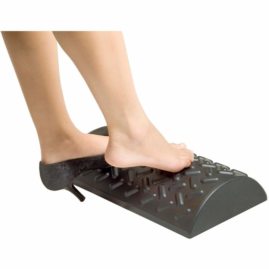 DAC&reg; MP-139 Economy Fixed Angle Foot Rest, Black - 02143