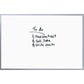 Quartet Economy Magnetic Dry-Erase Board - 23230