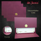 St. James&reg; Elite™ Medallion Fold Certificate Holders, Burgundy Linen with Gold Medallion, Pack of 5, 83533 - 83533