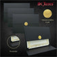 St. James&reg; Elite&trade; Medallion Fold Certificate Holders, Black Linen with Gold Medallion, Pack of 5, 83564 - 83564