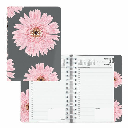 AGENDA 1D/P.BIL.8X5 PINK