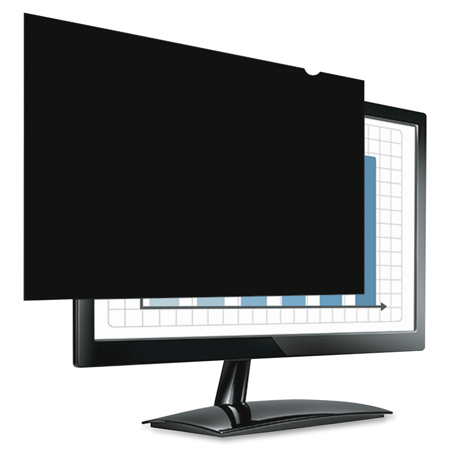 Fellowes PrivaScreen&trade; Blackout Privacy Filter - 19.0" Wide - 4801101