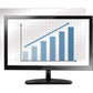 Fellowes PrivaScreen&trade; Blackout Privacy Filter - 24.0" Wide - 4801601