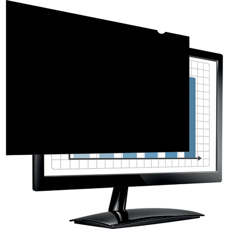 Fellowes PrivaScreen&trade; Blackout Privacy Filter - 24.0" Wide - 4801601