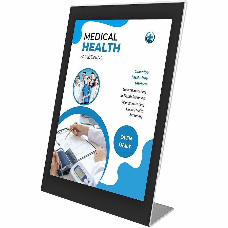 Deflecto Superior Image Bordered Sign Holder - 69775