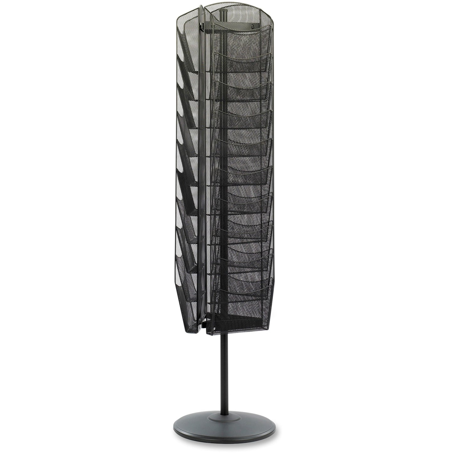Safco Onyx Rotating Mesh Magazine Rack