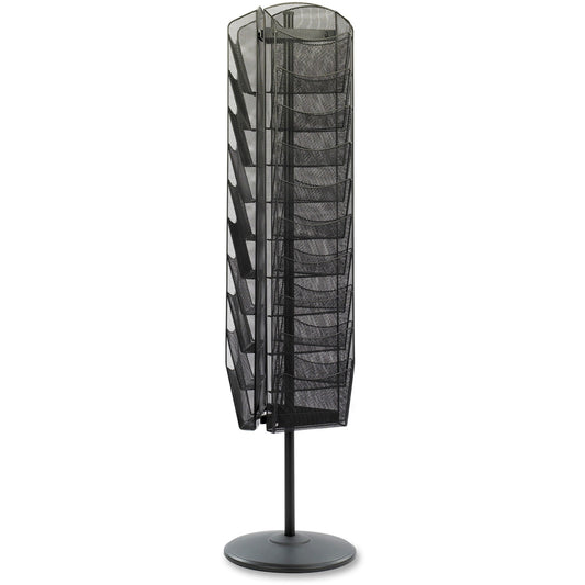 Safco Onyx Rotating Mesh Magazine Rack