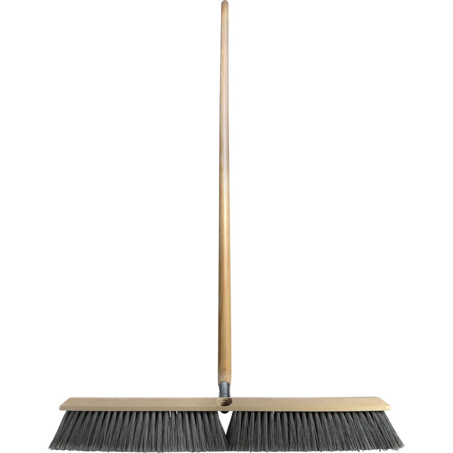 Genuine Joe Heavy-duty Floor Sweep with Handle - 60467