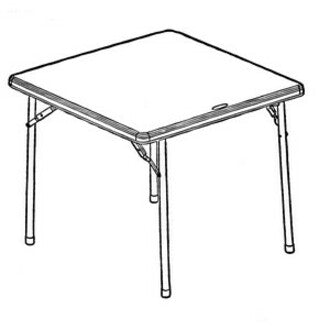 Lorell Ultra-Lite Banquet Folding Table - 60328