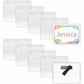C-Line Laser/Inkjet Magnetic Name Badge Holder Kit - 92943