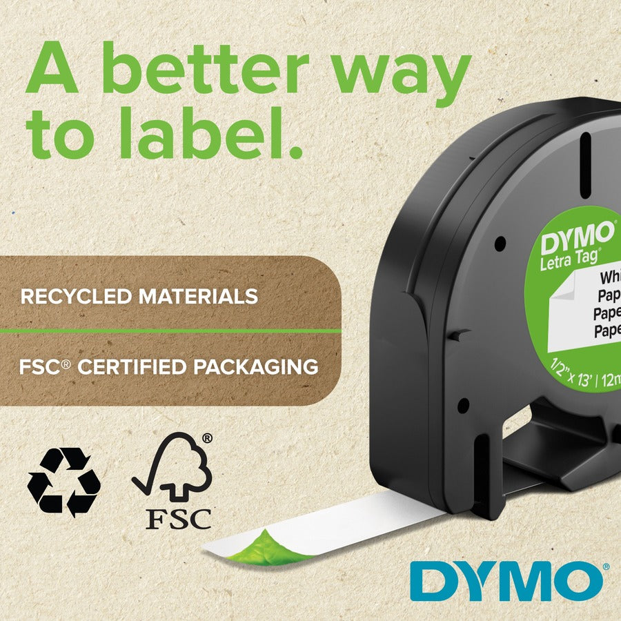 Dymo LetraTag Label Maker Tape Cartridge - 91331