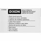 Dixon Pre-sharpened Wood Golf Pencils - 14998