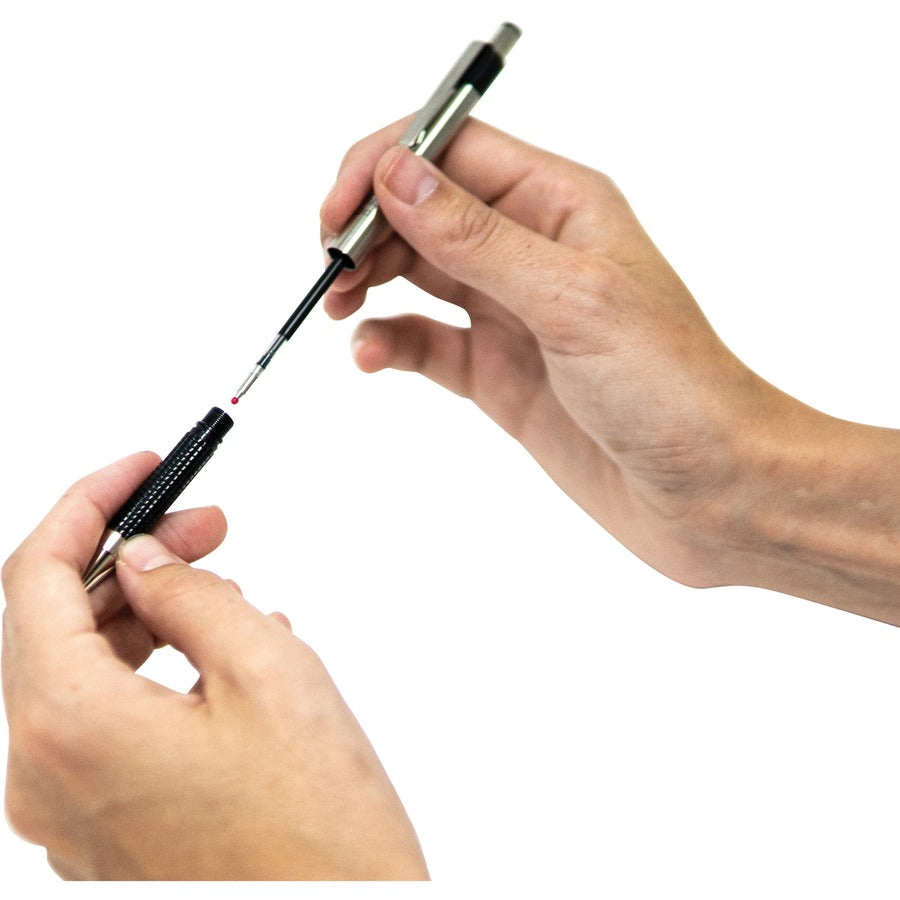 Zebra STEEL 3 Series F-301 Retractable Ballpoint Pen - 27112