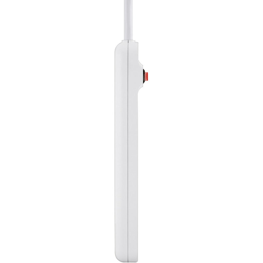Belkin 6 Outlet Power Strip - 3 foot cord - White - F9P609-03