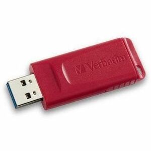Verbatim 64GB Store 'n' Go USB Flash Drive - Red