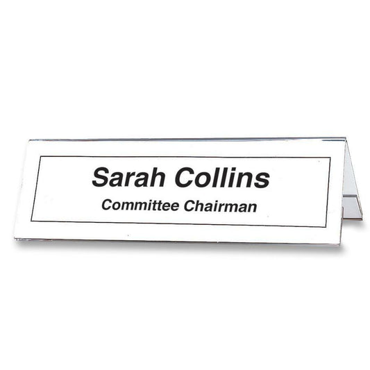 Deflecto Seminar/Desk Name Holder