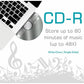 Maxell CD-R700 CD Recordable Media - CD-R - 40x - 700 MB - 10 Pack - 648210