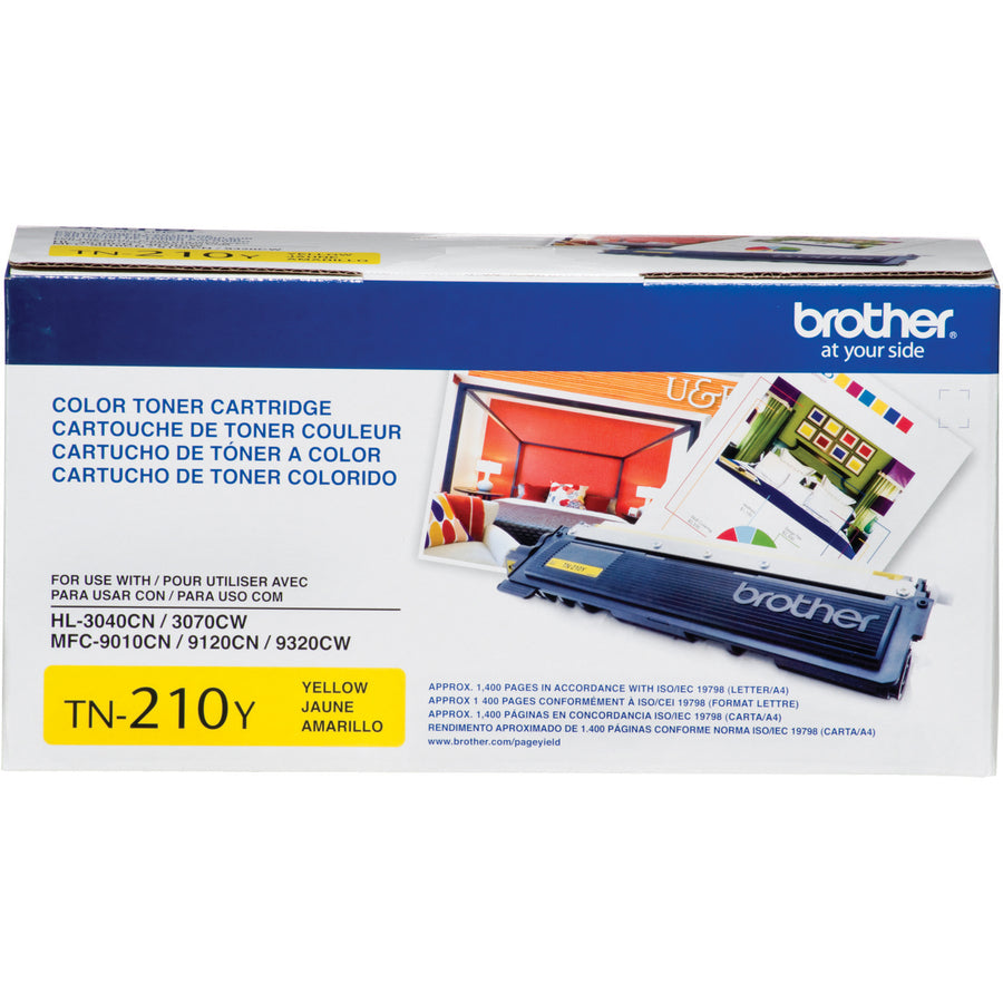 Brother TN-210Y Original Toner Cartridge - TN210Y