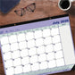 Blueline 2026-2027 13-Month Monthly Academic Desk Pad/Calendar - July to July - 21-1/4" x 16" - English - CA181731