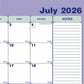 Blueline 2026-2027 13-Month Monthly Academic Desk Pad/Calendar - July to July - 21-1/4" x 16" - English - CA181731