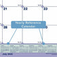 Blueline 2025-2026 13-Month Monthly Academic Desk Pad/Calendar - July to July - 21-1/4" x 16" - English - CA181731
